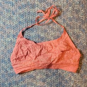 Peach Halter top